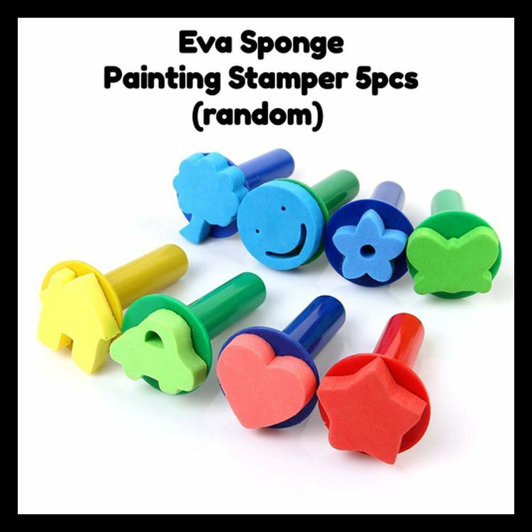 

BAYAR DITEMPAT MAINAN ANAK ALAT LUKIS : EVA SPONGE PAINTING STAMPER 5PCS KODE 218