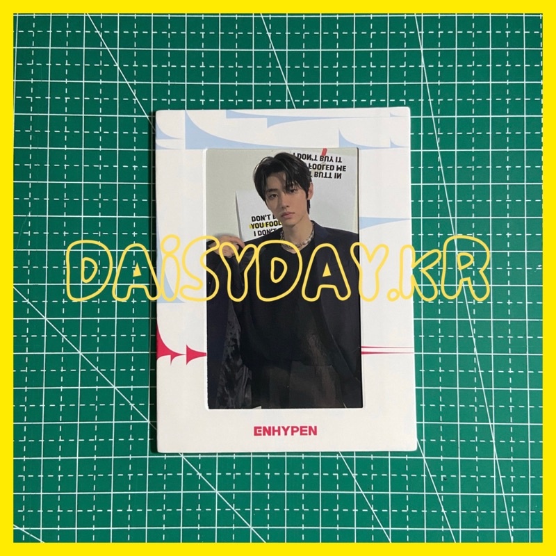 POB Weverse Sunghoon - Dimensions : Answer [with frame, versi YET]