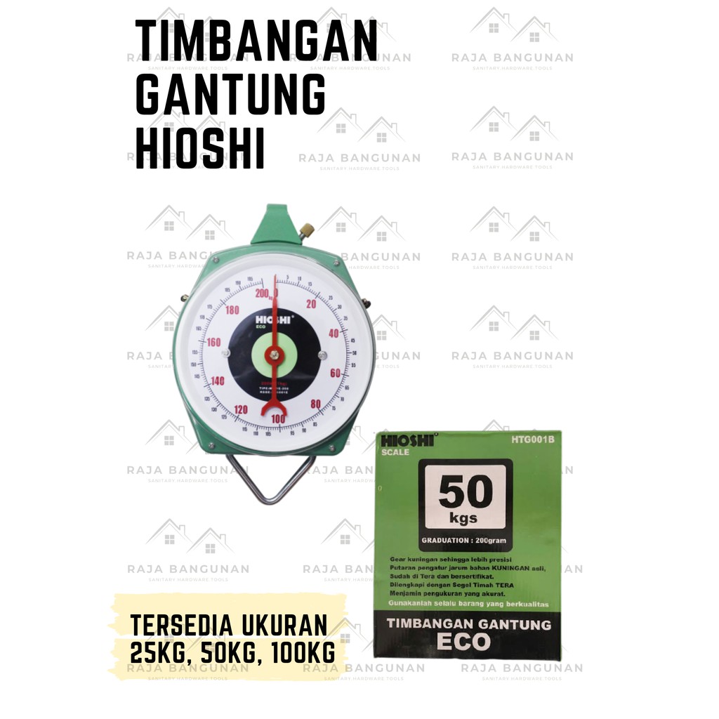 TIMBANGAN / SCALE GANTUNG HIOSHI