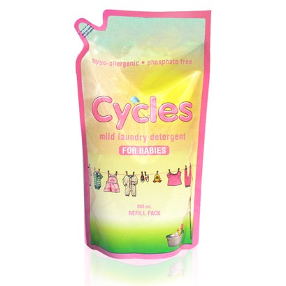 Cycles Mild Laundry Detergent Refill 800ml