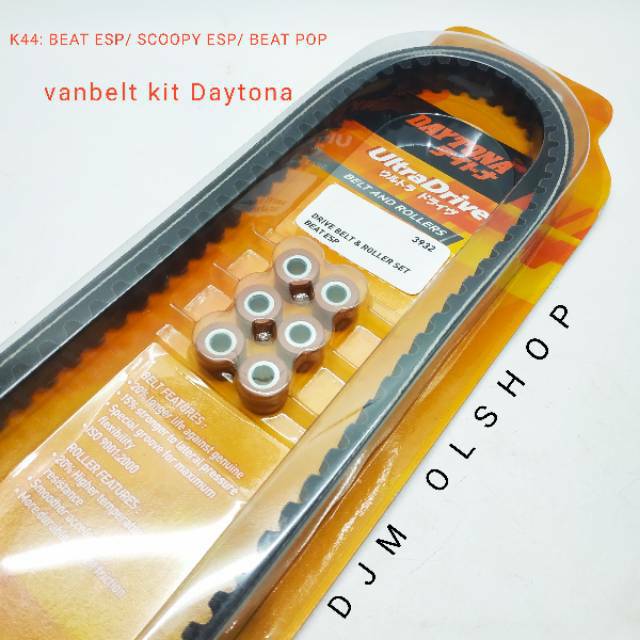 Vanbelt set daytona beat esp &amp; scoopy esp