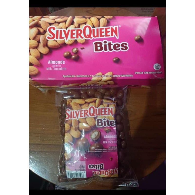

SilverQueen Bites Almond/Mede Murah