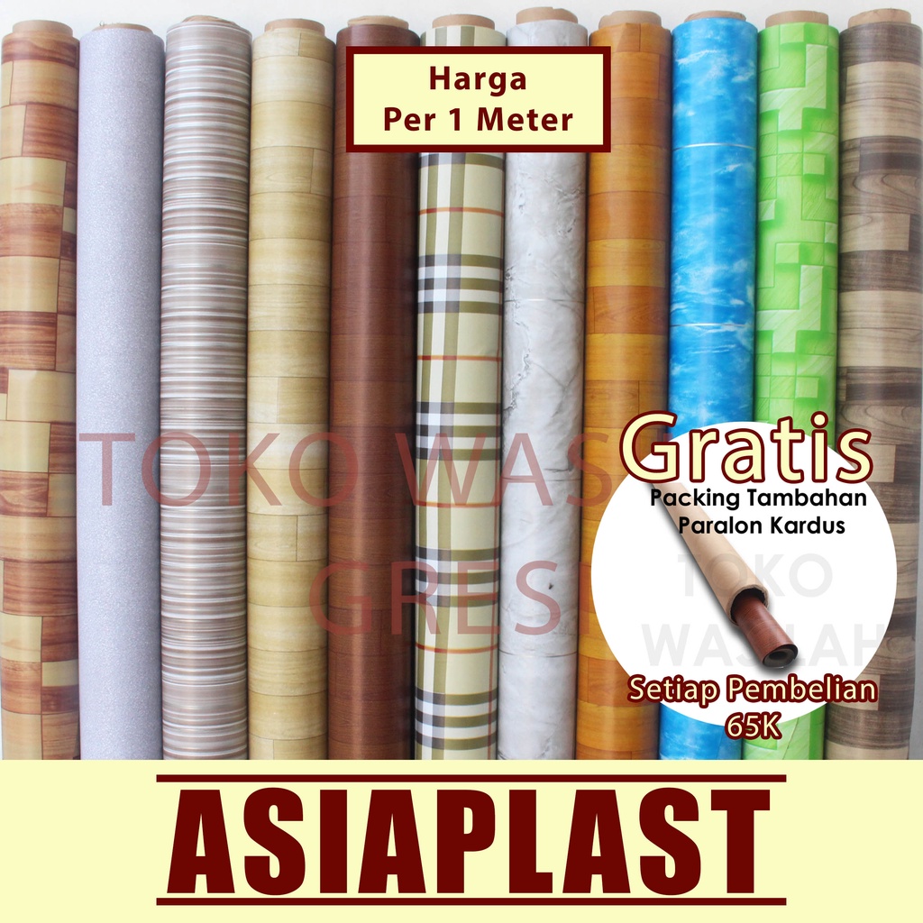 KARPET PLASTIK/PERLAK LANTAI /MEJA/ KARPET LANTAI  PLASTIK LEBAR 1.2meter