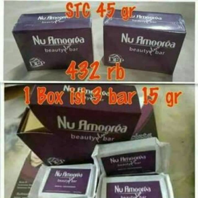 NuAmoorea Beauty Plus 45gr (Original)