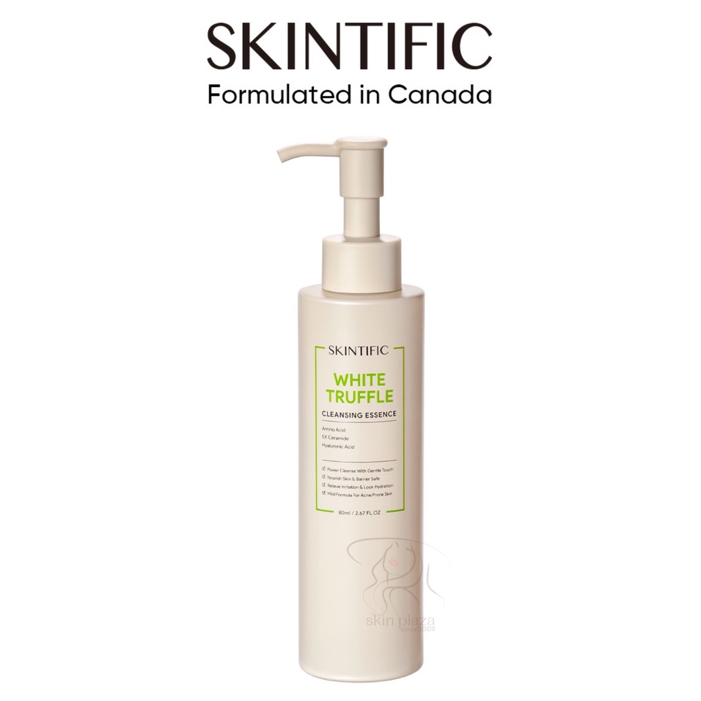 SKINTIFIC White Truffle Cleansing Essence Cleanser Facial Wash Skin Barrier 80ml