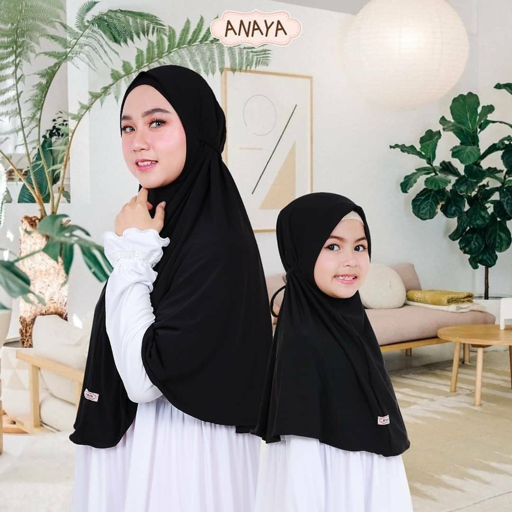 Jilbab Bergo Couple Ibu dan Anak 2 Jilbab Harga Hemat