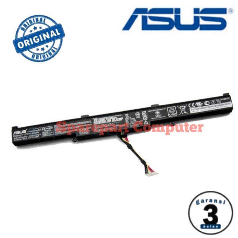 Baterai Battery Laptop Asus GL572VW GL752VX GL752VL N552V N752VW N752VX A41N1501 A41LK9H ORIGINAL