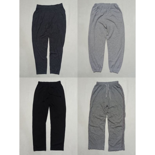 celana jogger thrift sweatpants second preloved