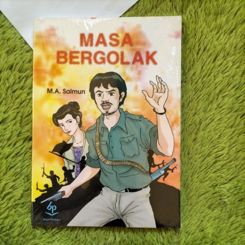 ORIGINAL BUKU NOVEL SASTRA MASA BERGOLAK M.A SALMUN
