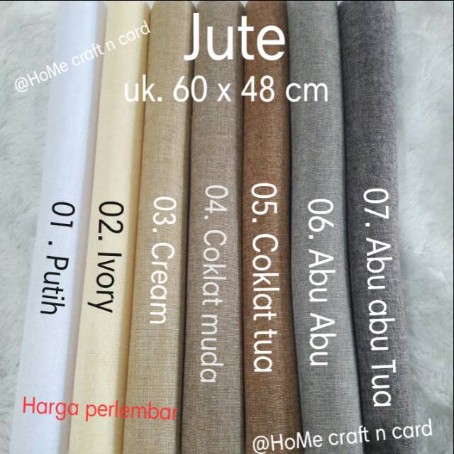 Jute kain  goni  Home craft n card Shopee Indonesia