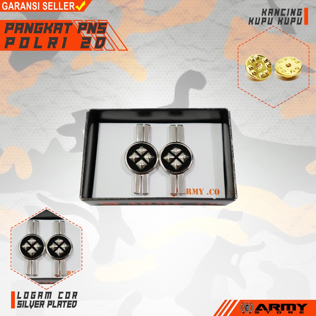 pangkat pns polri 2D