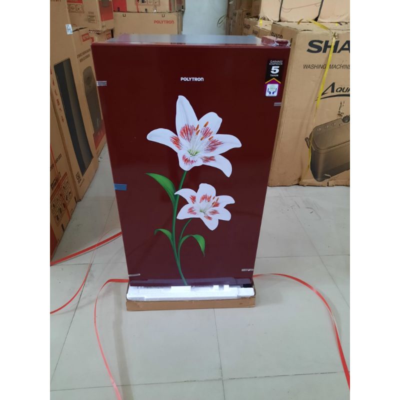KULKAS 1 PINTU 150 L POLYTRON PRB157 PRB 157 R / LB
