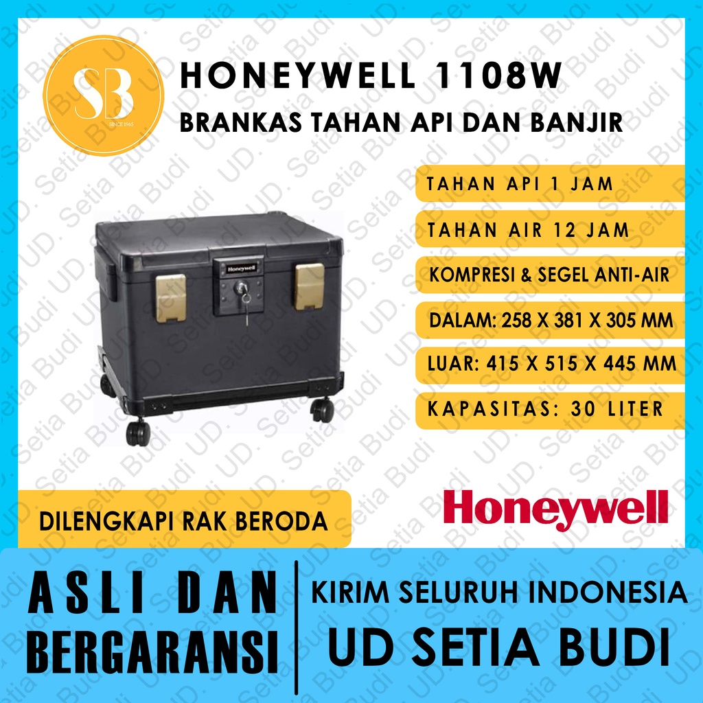 Brankas Honeywell 1108W Asli dan Bergaransi