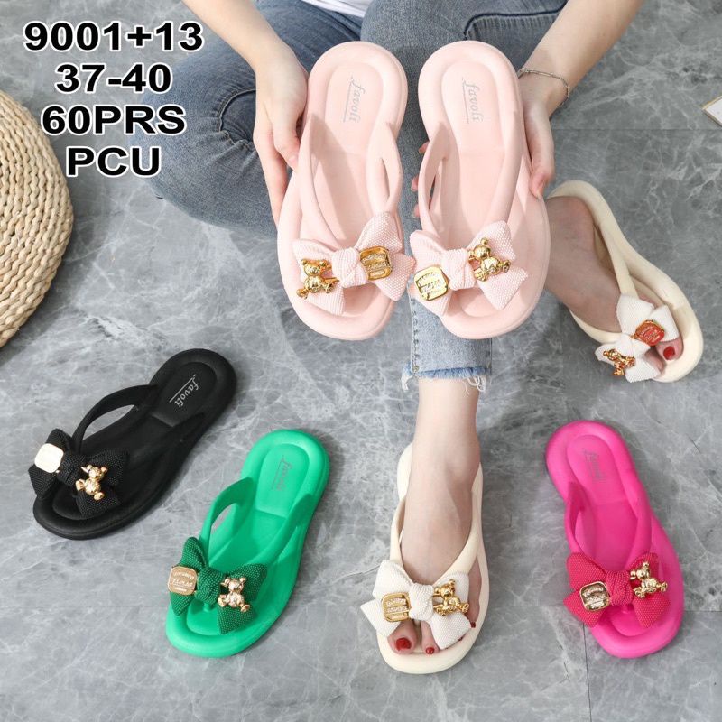 Sandal Jepit Pita Jelly Wanita Kekinian Balance 9001-13 Sandal Jepit pita Jelly Wanita Kekinian Sandal Jepit Jelly Wanita Motif Pita