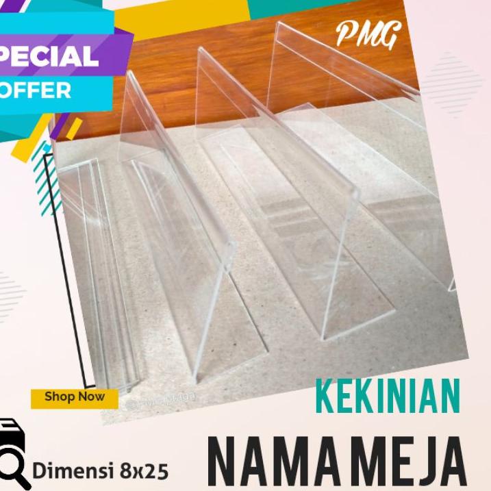 

BEST OFFER Papan Nama/Papan Nama Meja/Nama Meja/Acrylik Name Desk