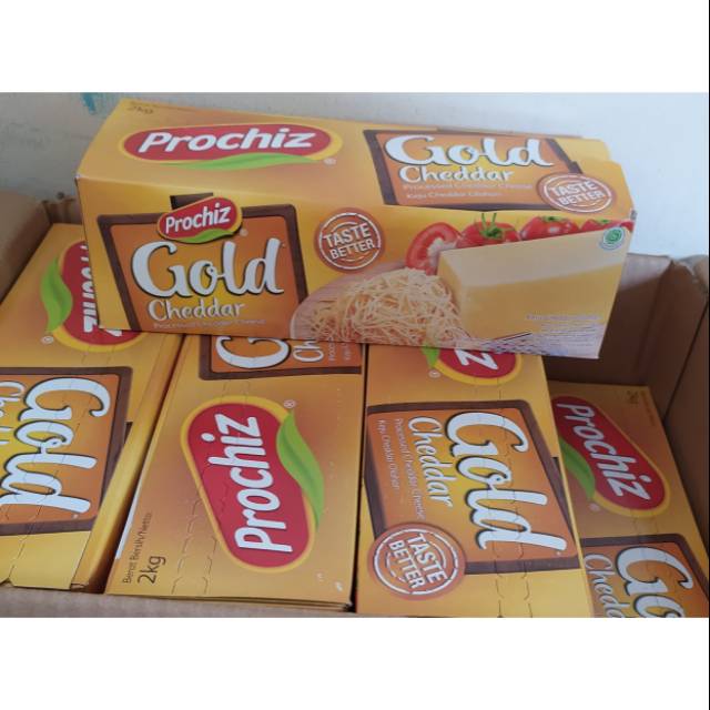 

Keju Prochiz Gold Cheddar 2kg