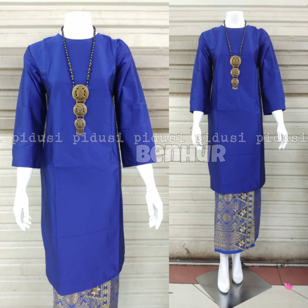 TERBARU SET TUNIK TAFFETA DAN ROK SONGKET / SET TUNIK TAFFETA PREMIUM