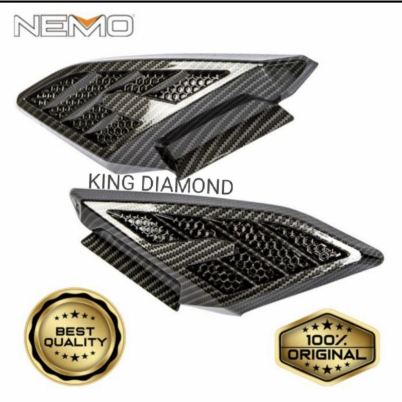 Cover body samping Carbon Karbon Nemo premium Yamaha All New Nmax 2020 Nemo