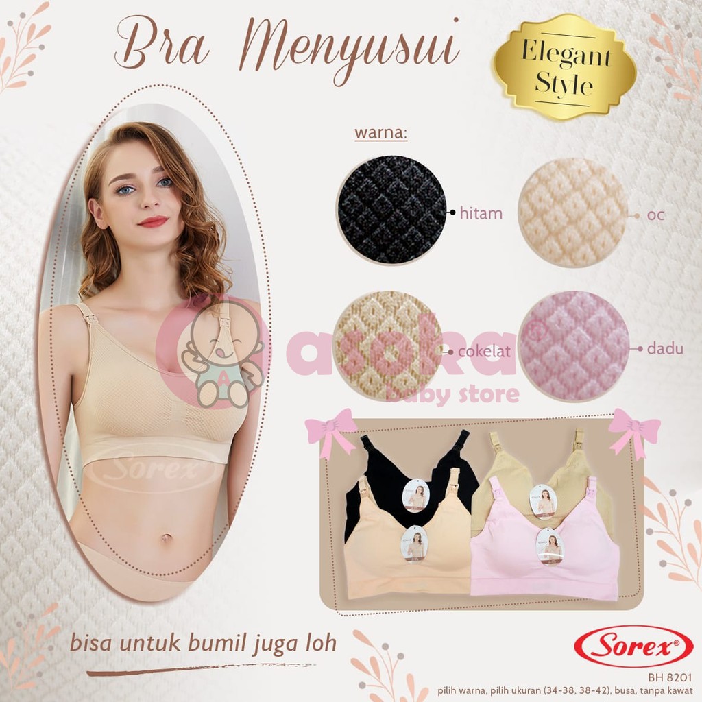 Bra / BH Menyusui Sorex 8201 ASOKA