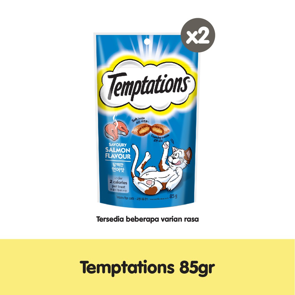TEMPTATIONS™ Snack Kucing 85g - Isi 2