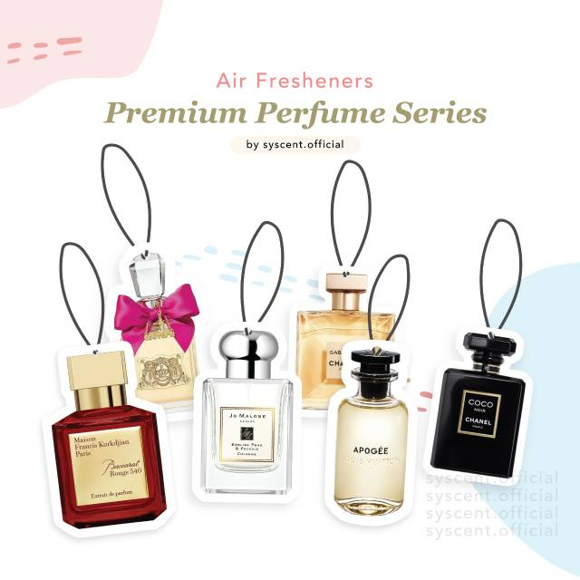 (NEW) SYSCENT Parfum Mobil / Pengharum Ruangan Premium Scent