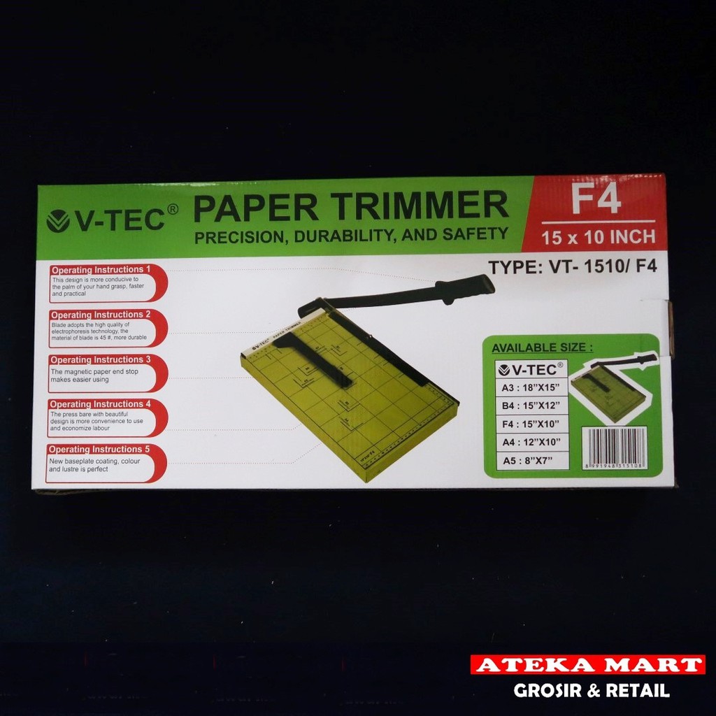 

V-TEC PAPER CUTTER F4