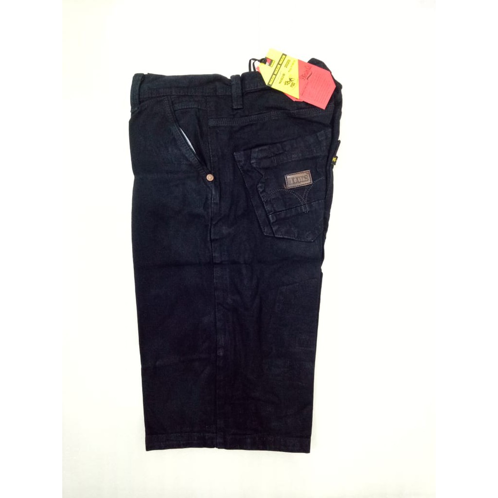 CELANA LEVIS PENDEK PRIA 3/4 MAXLOIS PREMIUM  HITAM