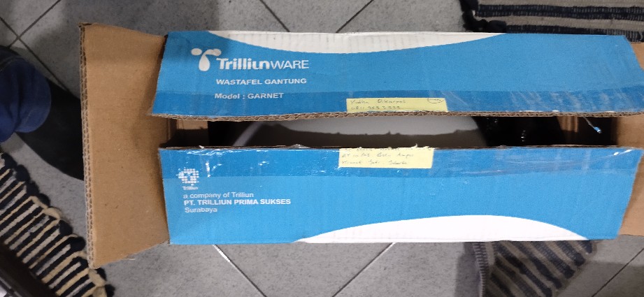 Paket Wastafel Triliun Lengkap /paket Wastafel Cuci Tangan Set