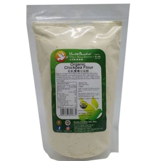 

BISA COD Health Paradise Organic ChickPea Flour 500gr
