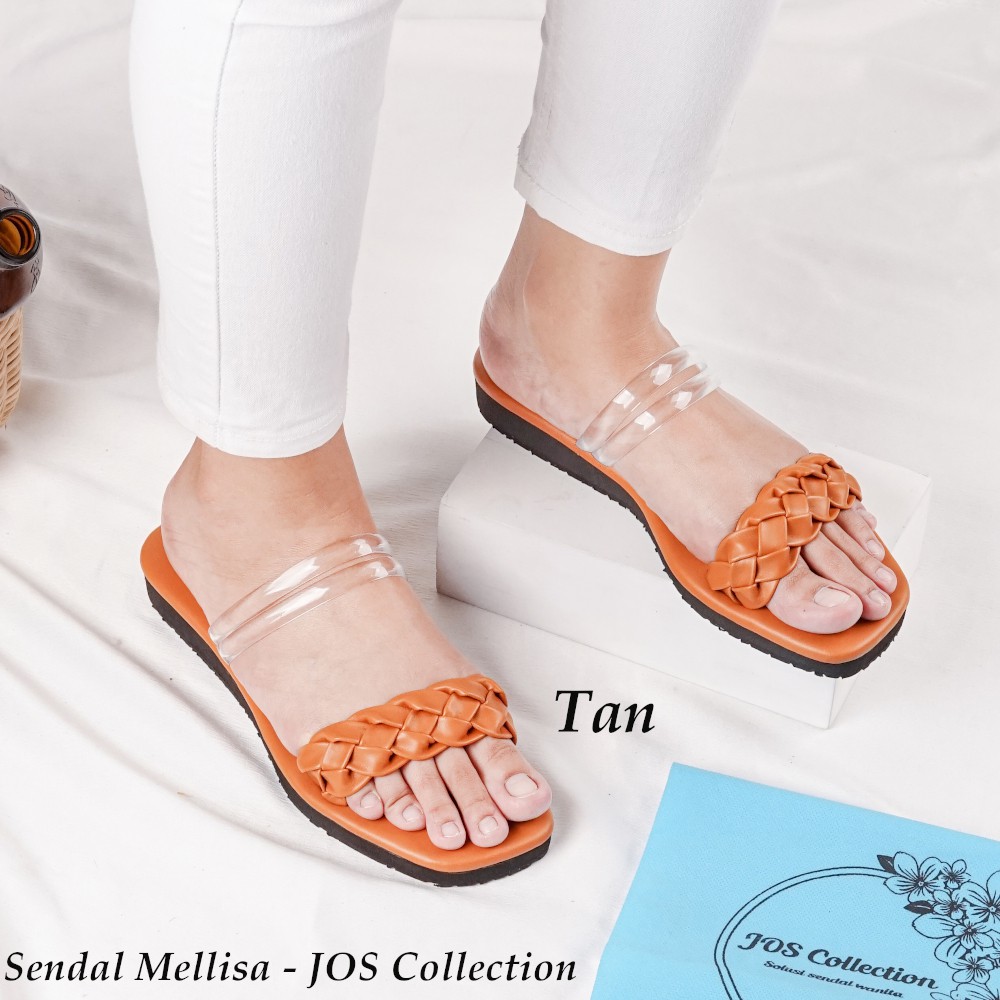 Sandal Selop Wanita Tali Mika - Melisa by JOS Collection