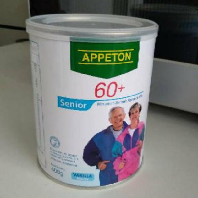 

400Gr Appeton 60+/ Susu Lansia/ Susu Orang Tua - Vanilla