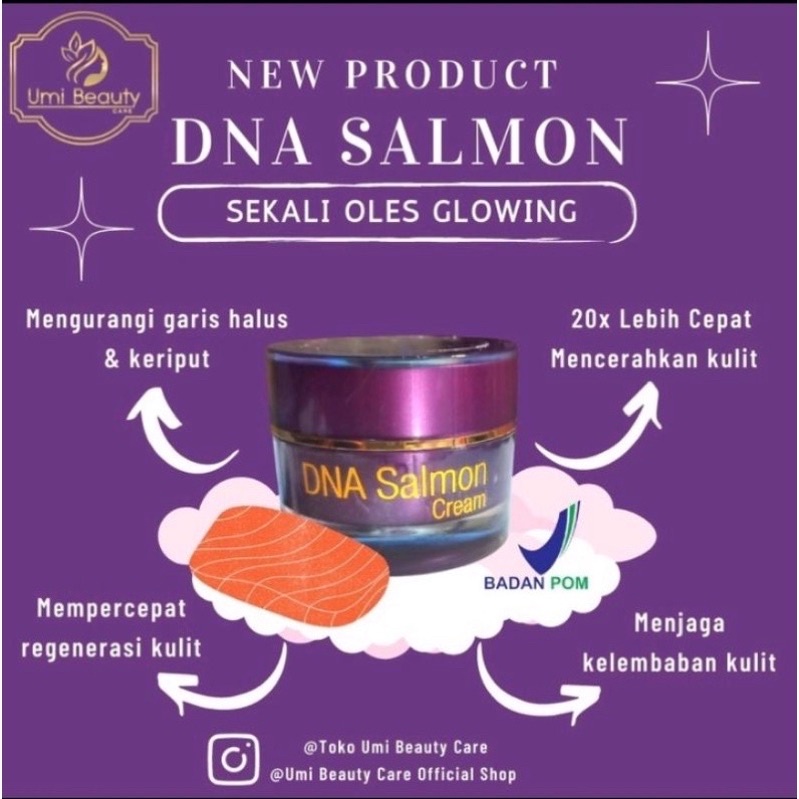 DNA Salmon Cream UBC Umi Beauty Care by Umi Alfatih Agen Muara enim