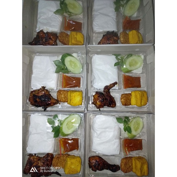 

nasi box ayam bakar