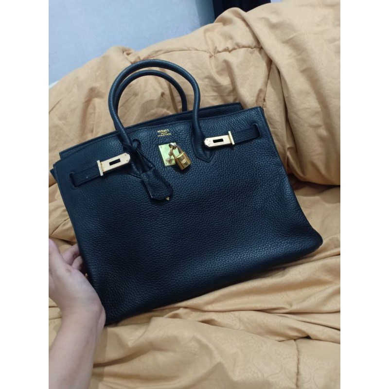 Tas Hermes orilet kulit asli ( preloved )