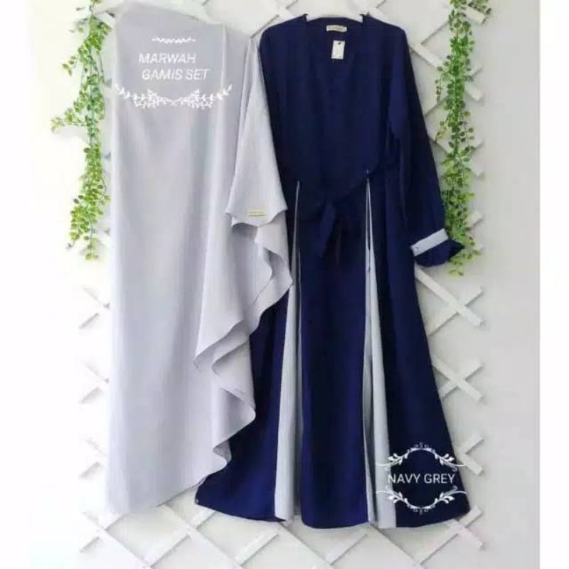 Gamis Marwah Set Syar'i