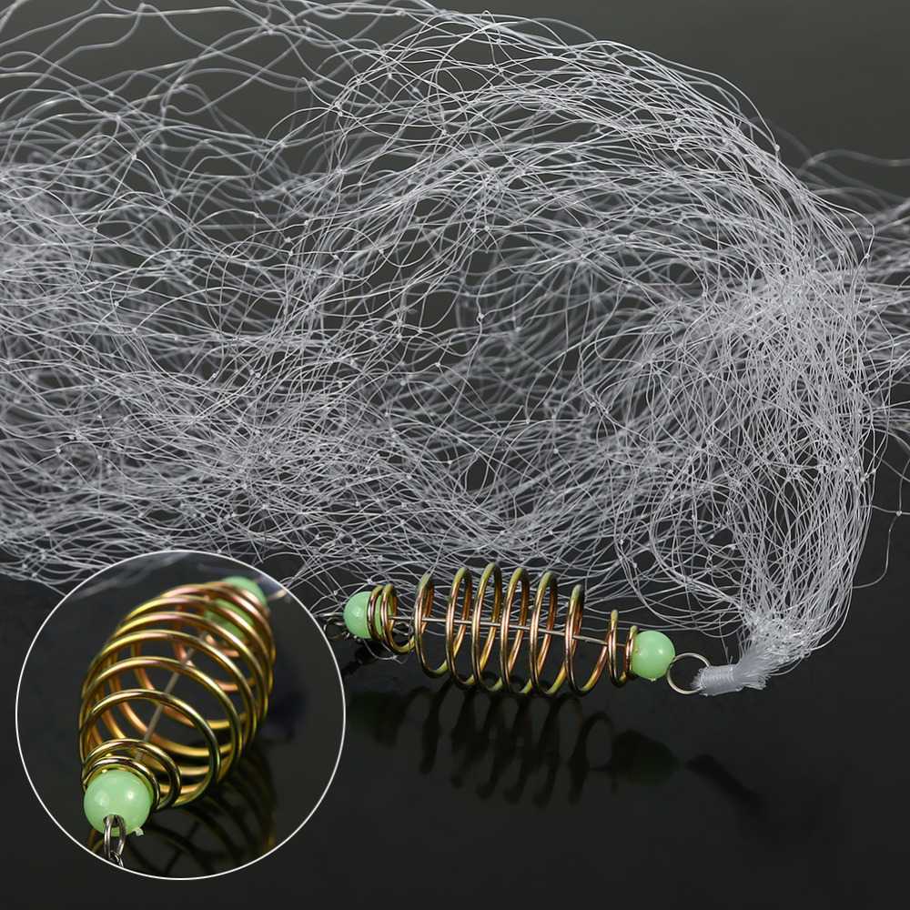 GIJ - MATABOMNET Umpan Pancing Jaring Ikan Size 10 + Luminous Beads