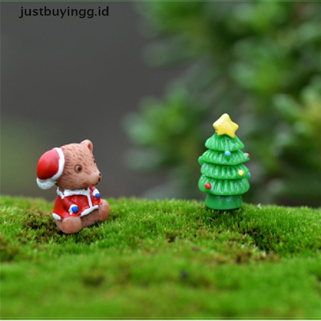 5pcs Miniatur Tupai Untuk Dekorasi Pohon Natal