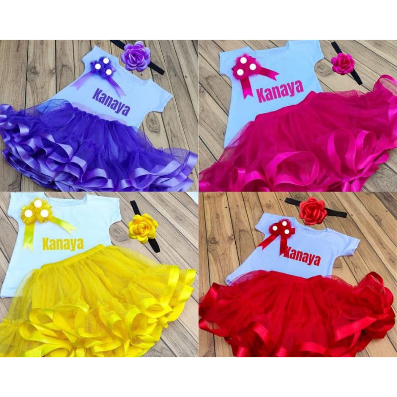 NEW‼️ SETELAN TUTU LIST PITA FREE BANDO