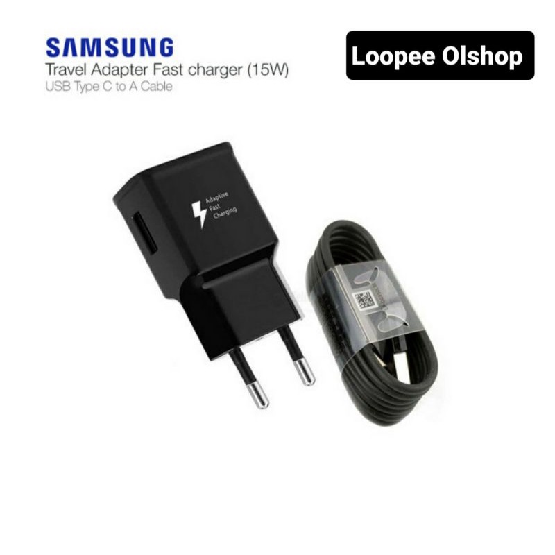 Charger Samsung Type C 15Watt Fast Original