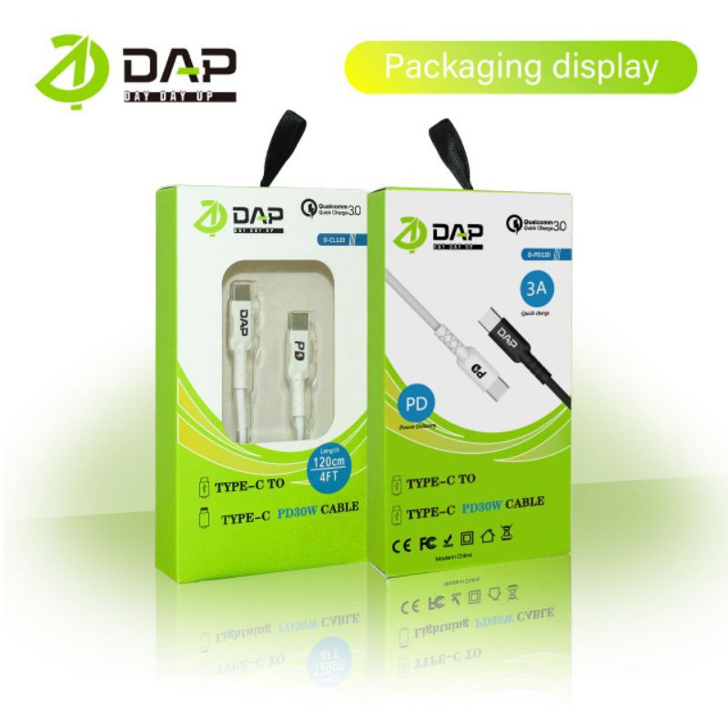 Kabel Data DAP Type C To C Kabel Charger DAP Type C Ke C Kabel DAP C Fast Charging Qualcomm