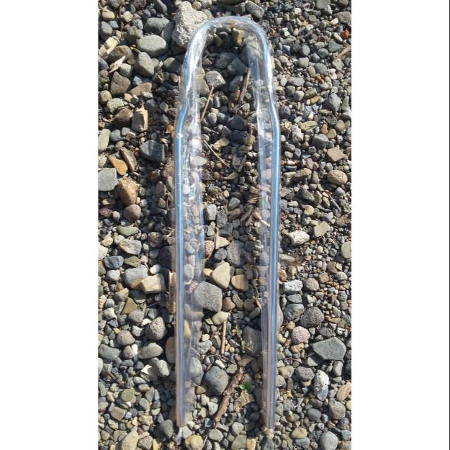Sisibar lurus pipa sepeda lowrider