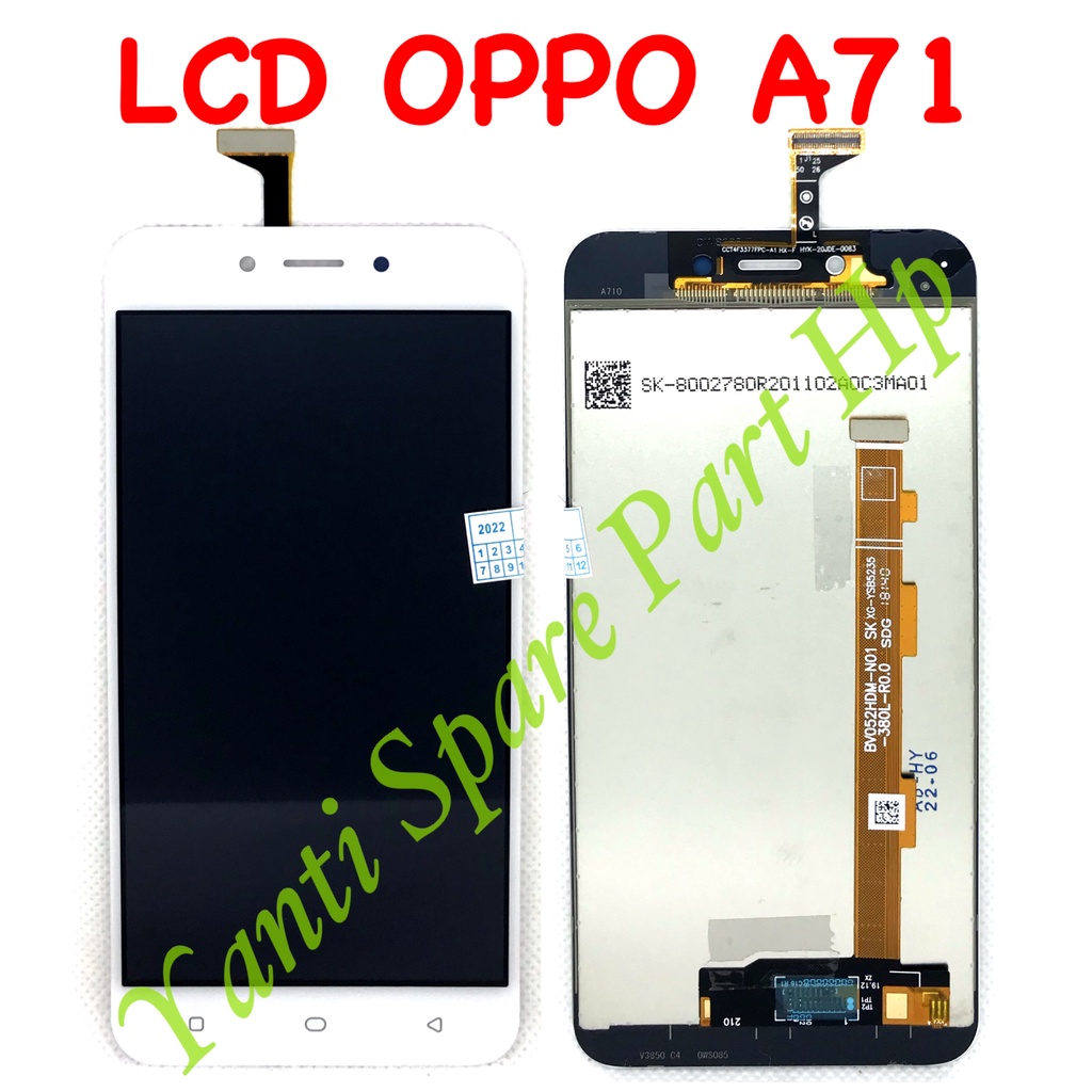 Lcd Touchscreen Oppo A71 Original Terlahir New