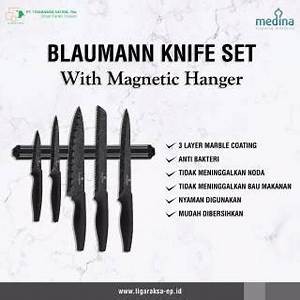 Blaumann Knife Set with Magnetic Hanger