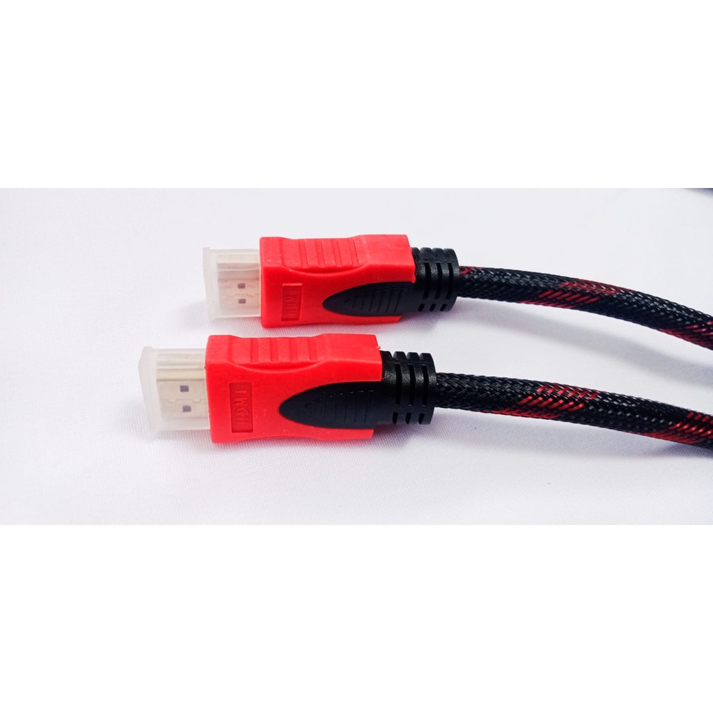 Kabel HDMI TV to HDMI  / Cable High Quality / High Speed/HD 1080/4K/ KABEL HDMI SERAT JARING/ KABEL TV DIGITAL ANALOG/ KABEL TV HDMI MURAH/ KABEL TV HDMI BAGUS MURAH