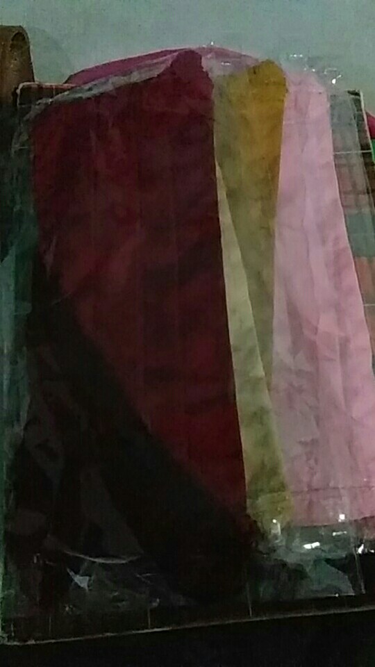 Masker Kain Karet Serut / Kolor Putih/hitam - Bisa Pilih Warna