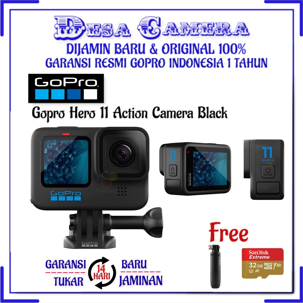 Gopro Hero 11 Action Camera Black-Gopro Hero11