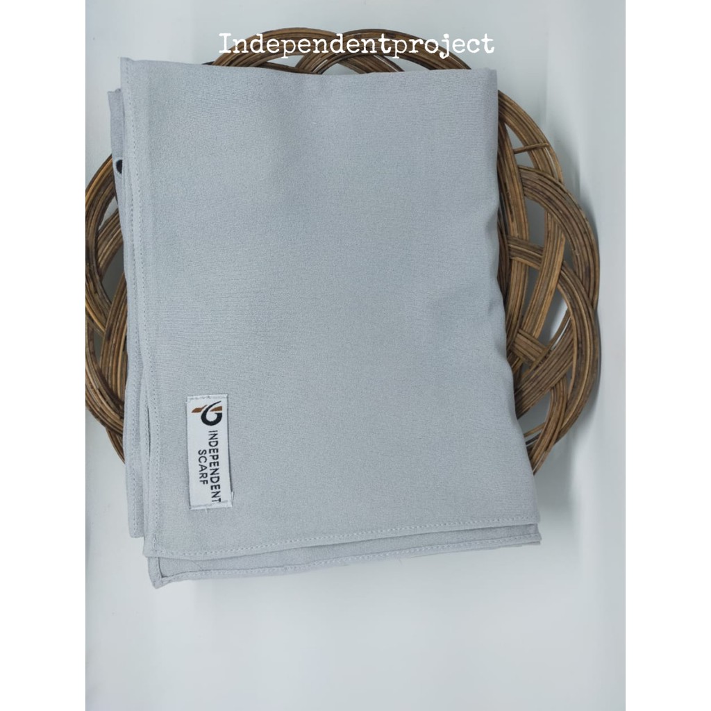 Pashmina Tali Diamond Crepe 180x75-Silver