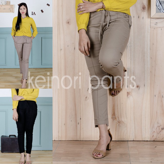 Jual celana keinori pants | Celana casual catton combed import All size fit to L hight quality