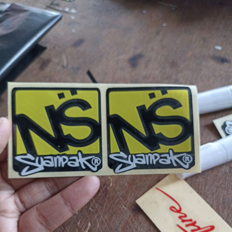 stiker cutting stiker NS suampak