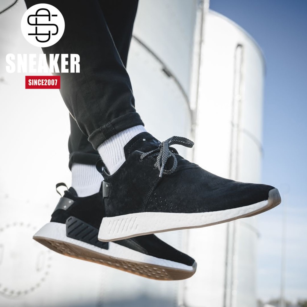 nmd suede black